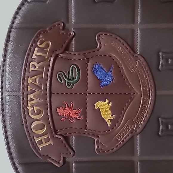 Loungefly x Harry Potter Hogwarts House Crests Pre Pro Sample Mini Backpack - Picture 2 of 12